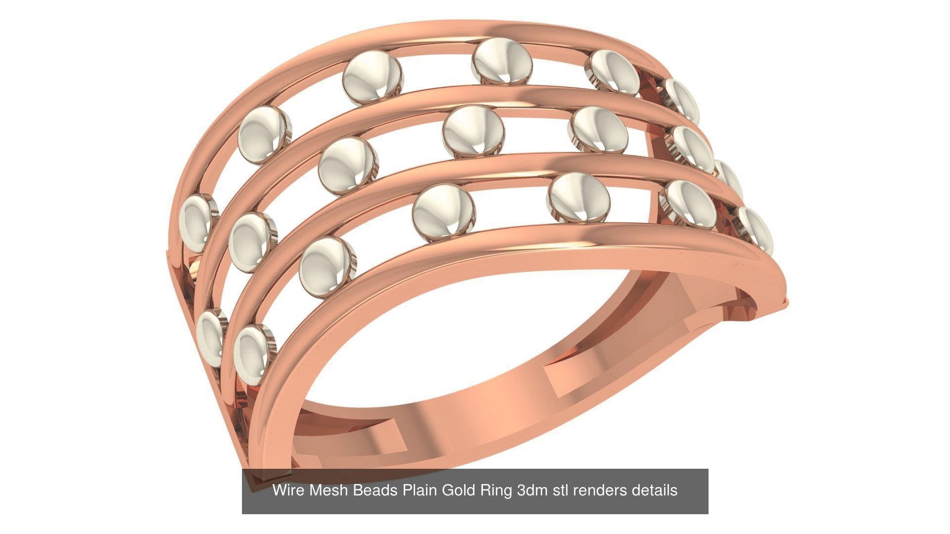 86 Wire Ring renders 3dm stl details  3D Model Collection_48