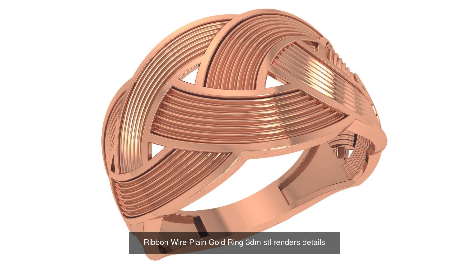 86 Wire Ring renders 3dm stl details  3D Model Collection_49