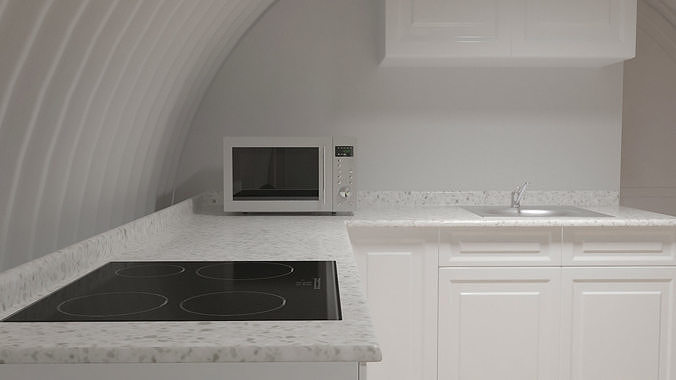 Shelter Interior 3D model 4