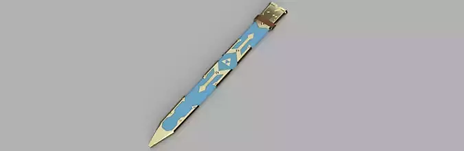 The Legend of Zelda Link Master Sword Sheat 3D model