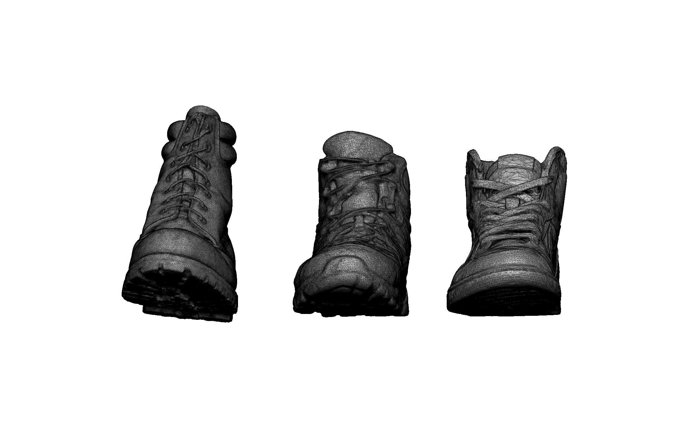 boots footwear sneakers print 3D print model_5