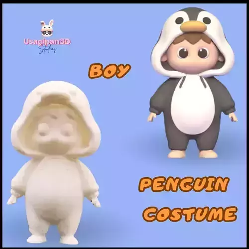 Boy Penguin Costume