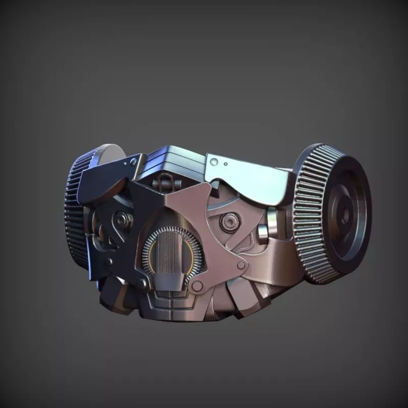 Bumblebee Face Mask 3D print model_0