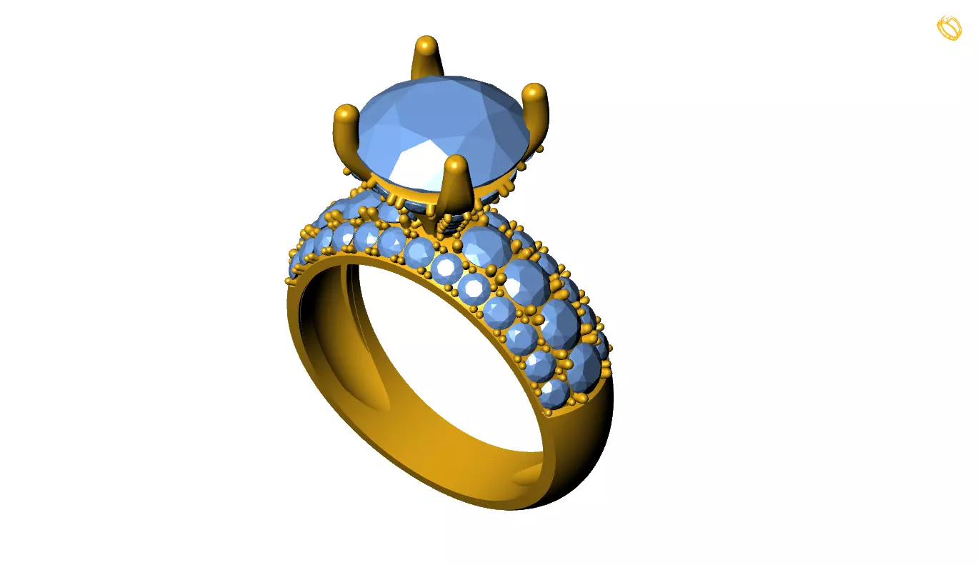 Rings Free 3D print model