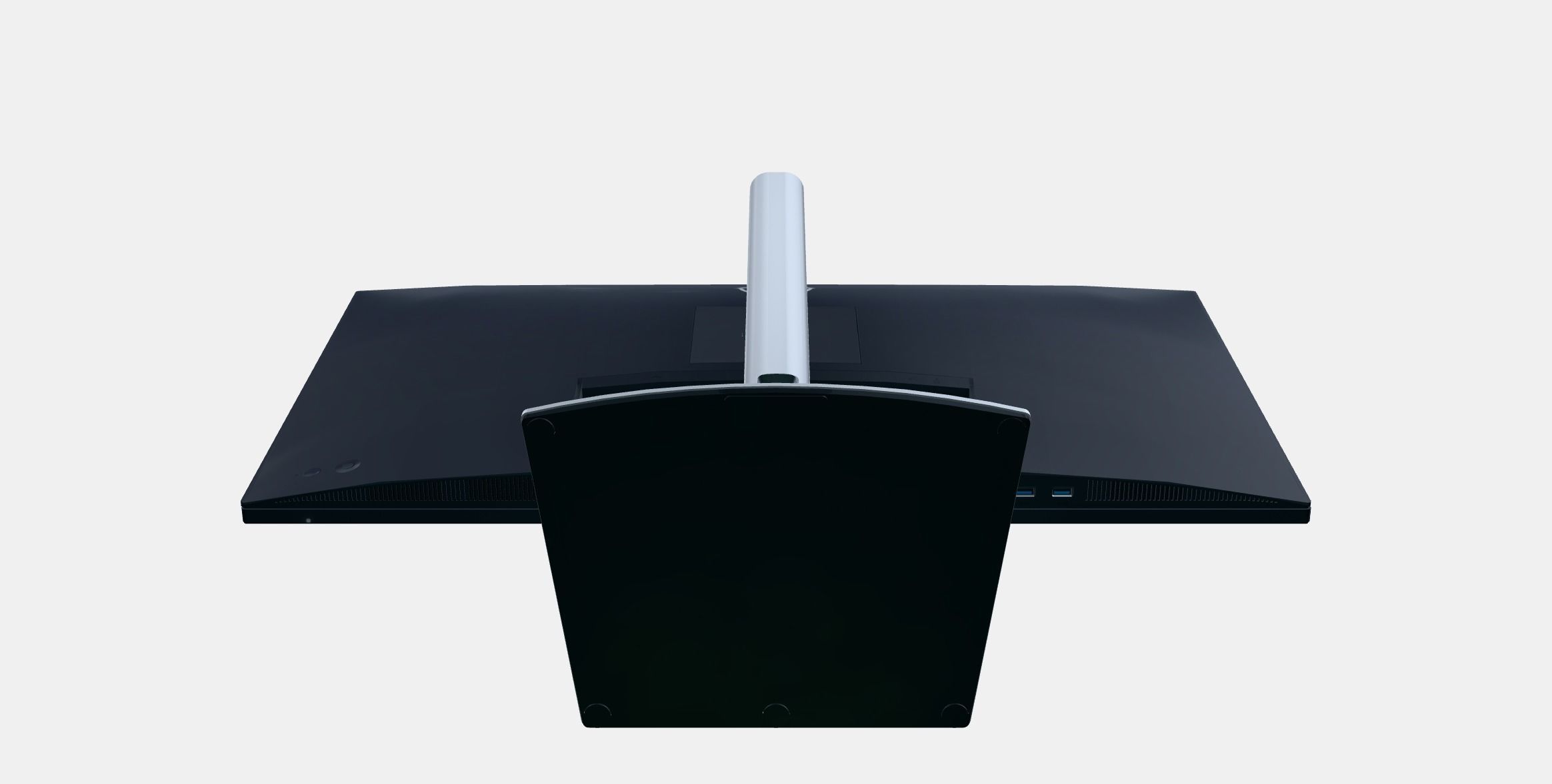 315 Dell P3223DE Professional Low-poly 3D model_5