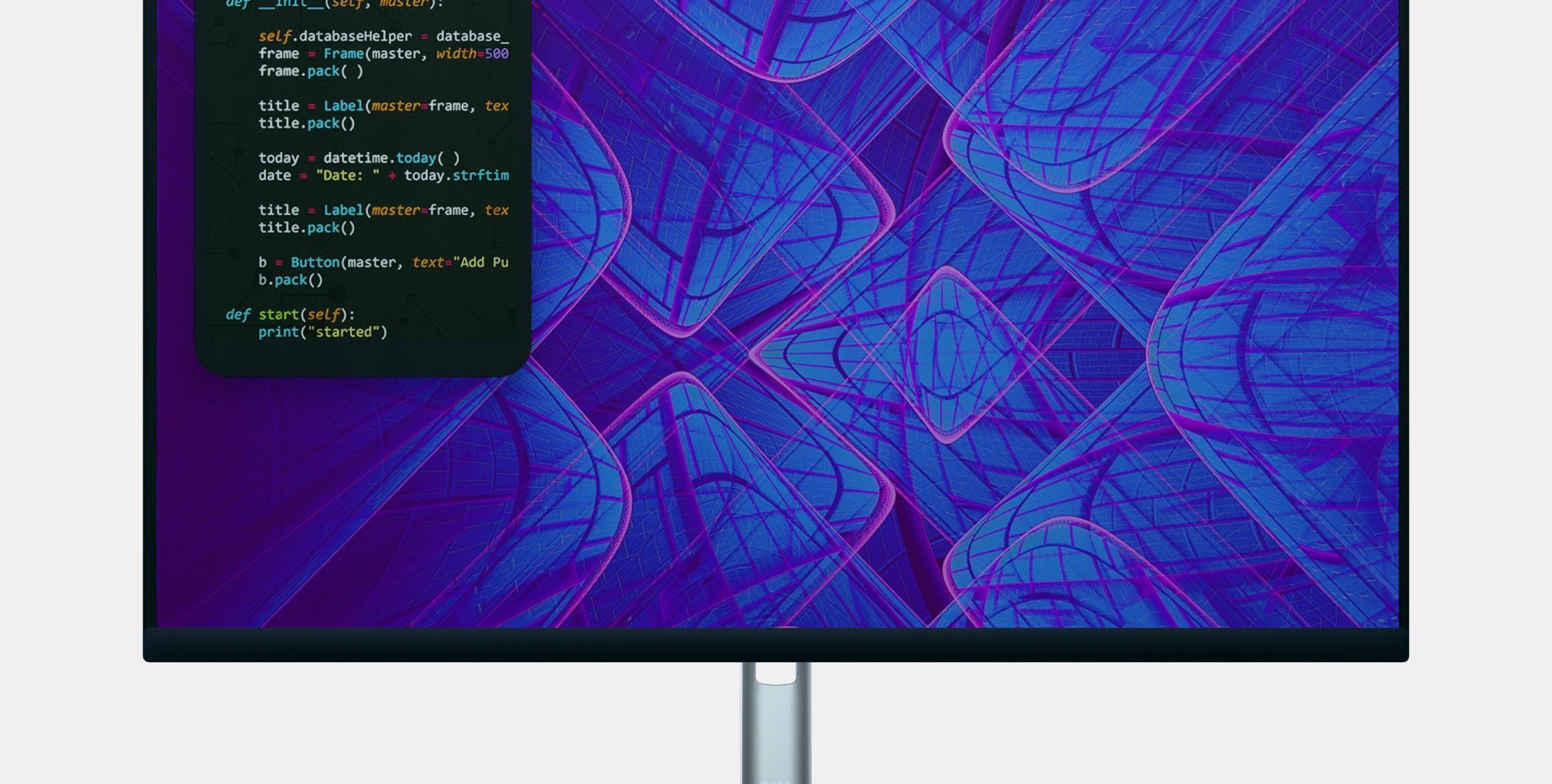 27 Dell P2723QE Professional Low-poly 3D model_15