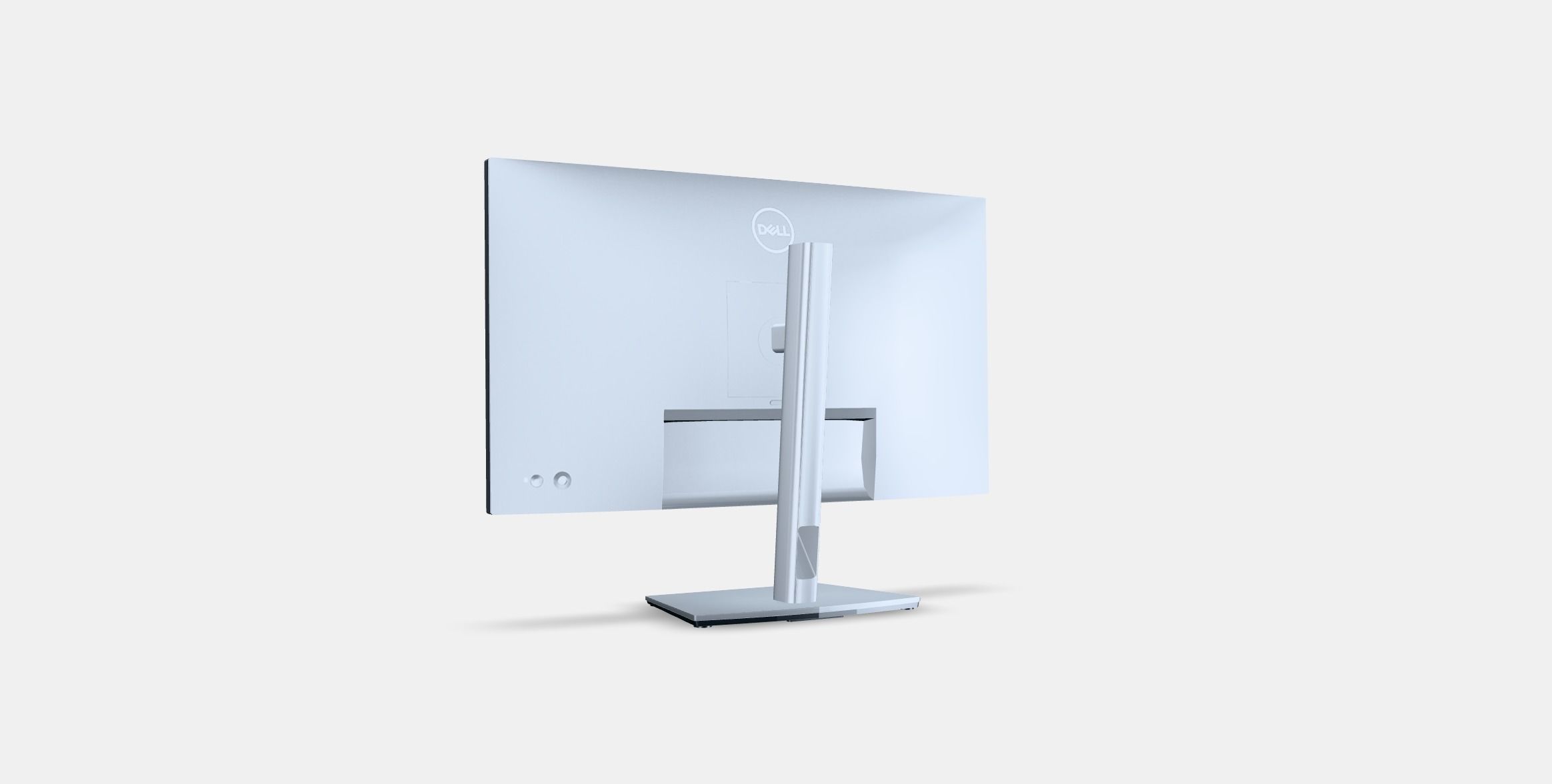 27 Dell UltraSharp U2722D Low-poly 3D model_15