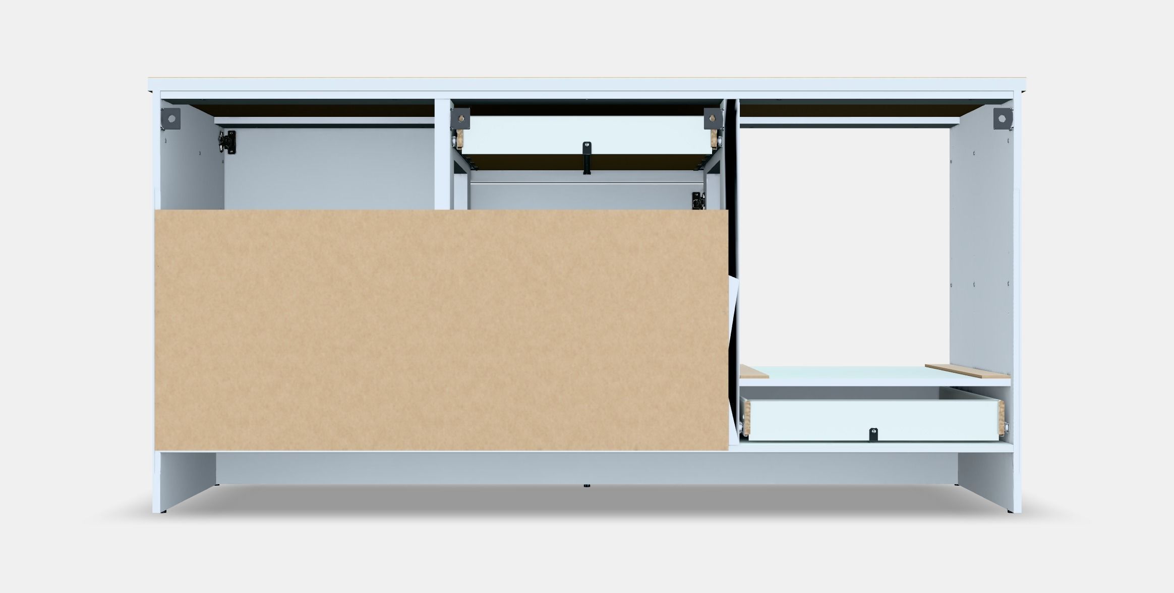 KNOXHULT Base cabinet with doors and drawer 1 3D model_15