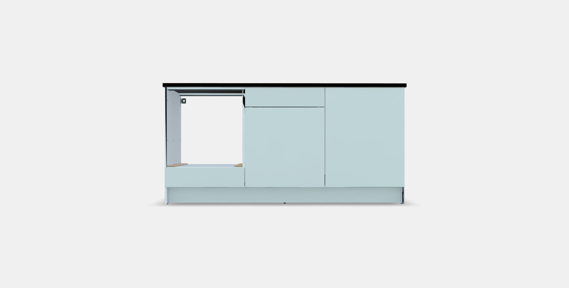 KNOXHULT Base cabinet with doors and drawer 1 3D model_6