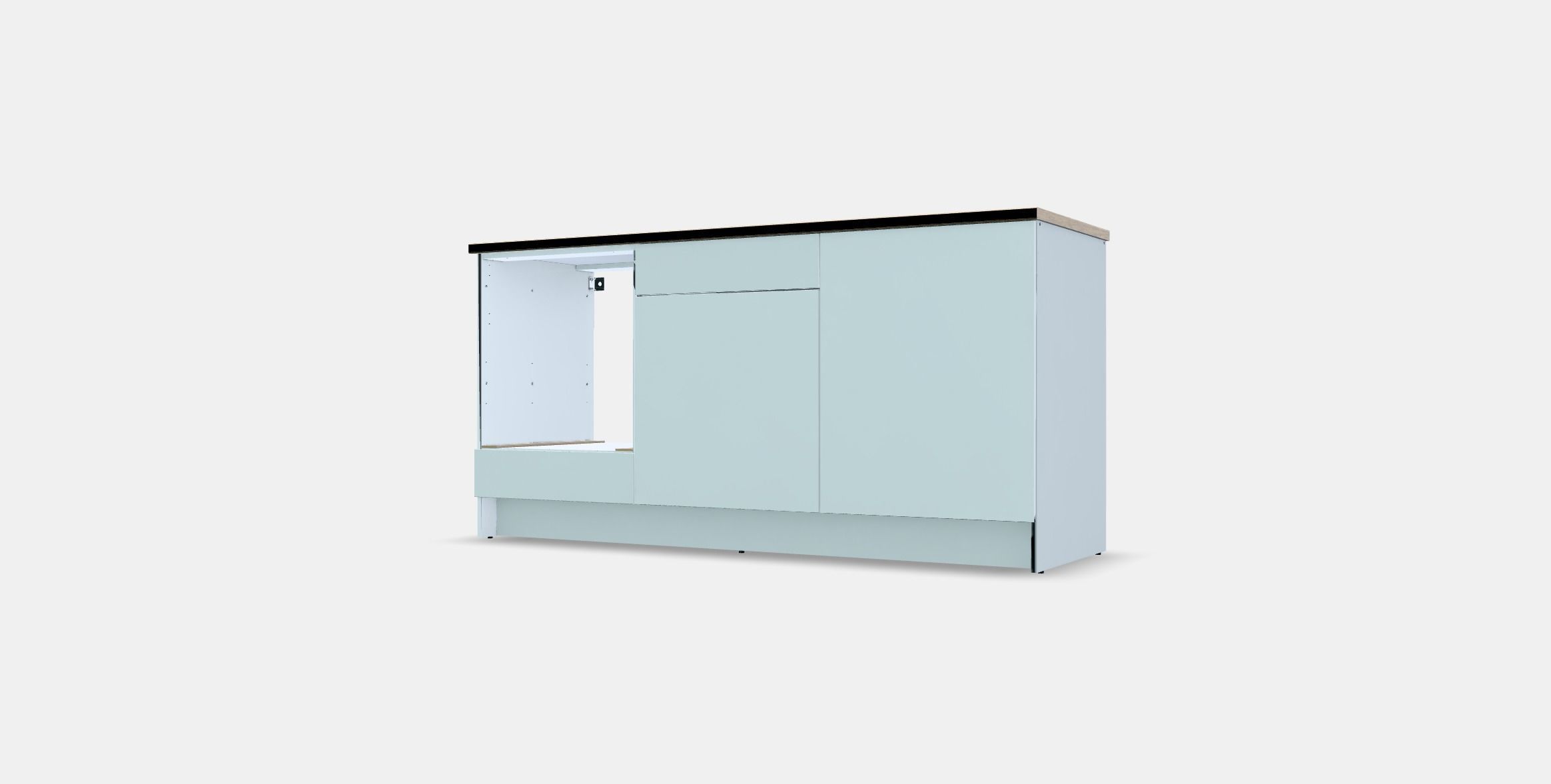 KNOXHULT Base cabinet with doors and drawer 1 3D model_9