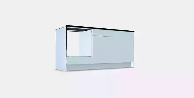 KNOXHULT Base cabinet with doors and drawer 1