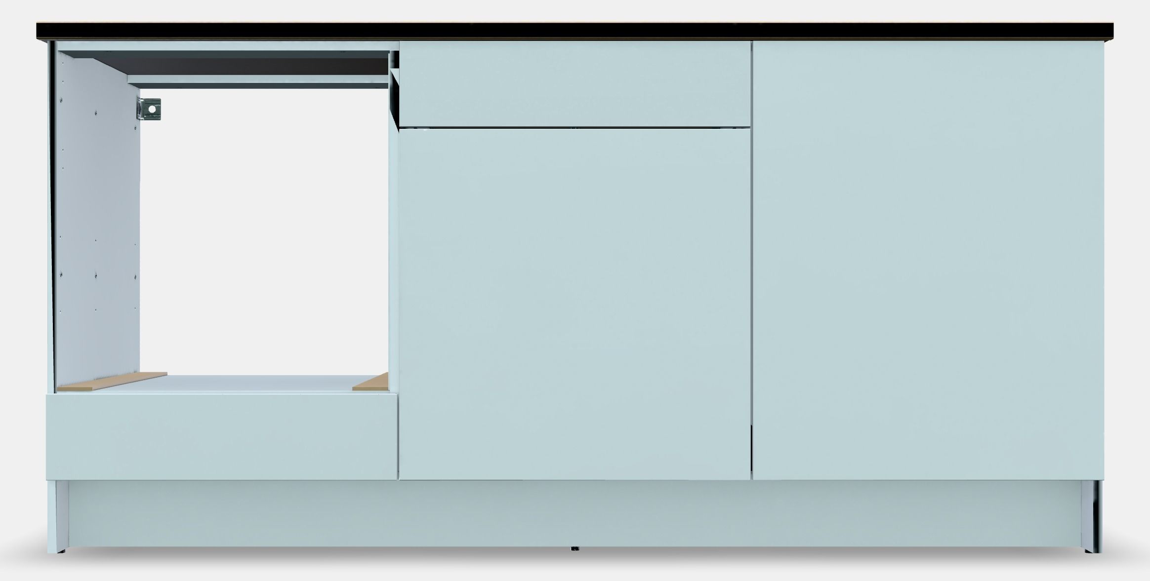 KNOXHULT Base cabinet with doors and drawer 1 3D model_10
