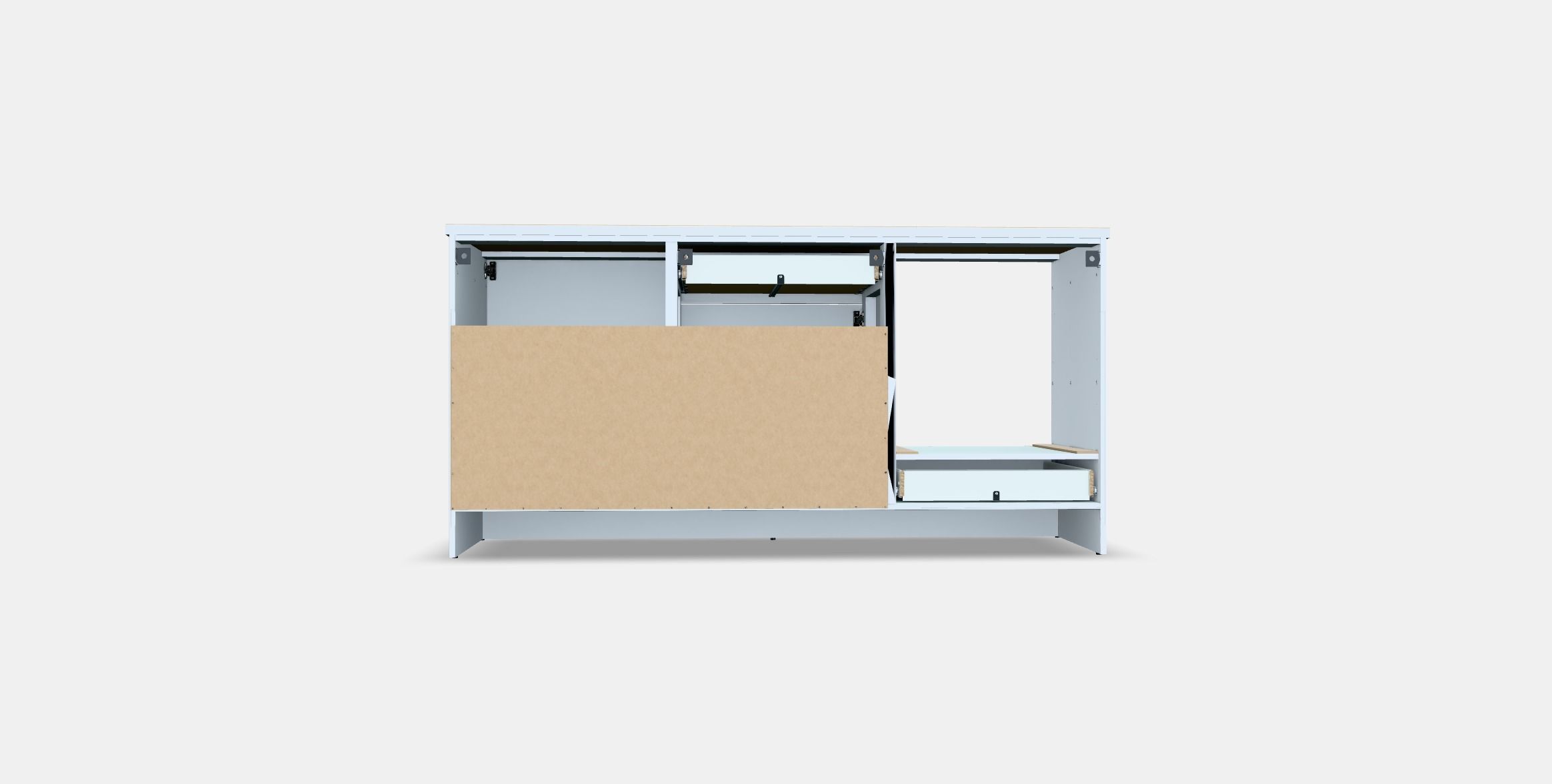 KNOXHULT Base cabinet with doors and drawer 1 3D model_14