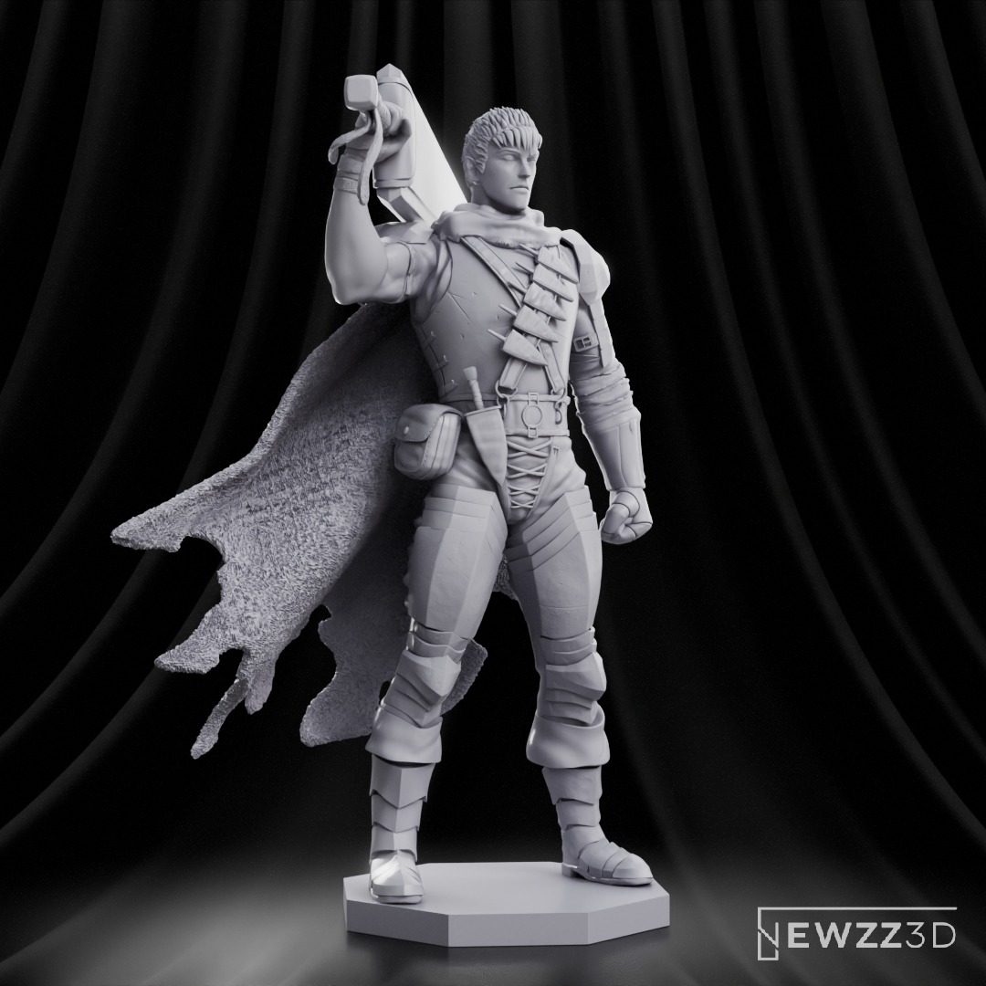 Guts - Berserk 3D print model_11