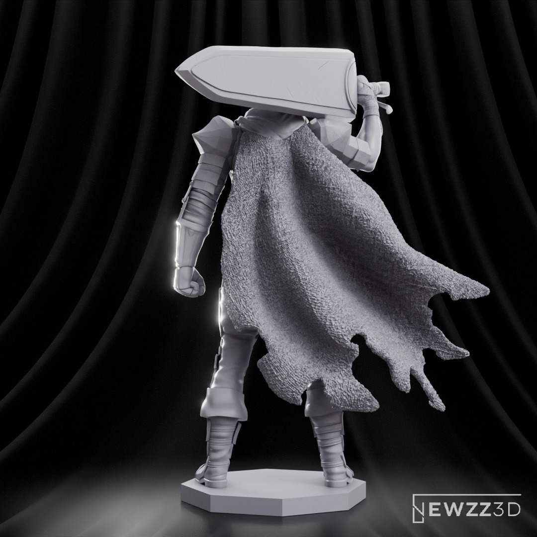 Guts - Berserk 3D print model_9