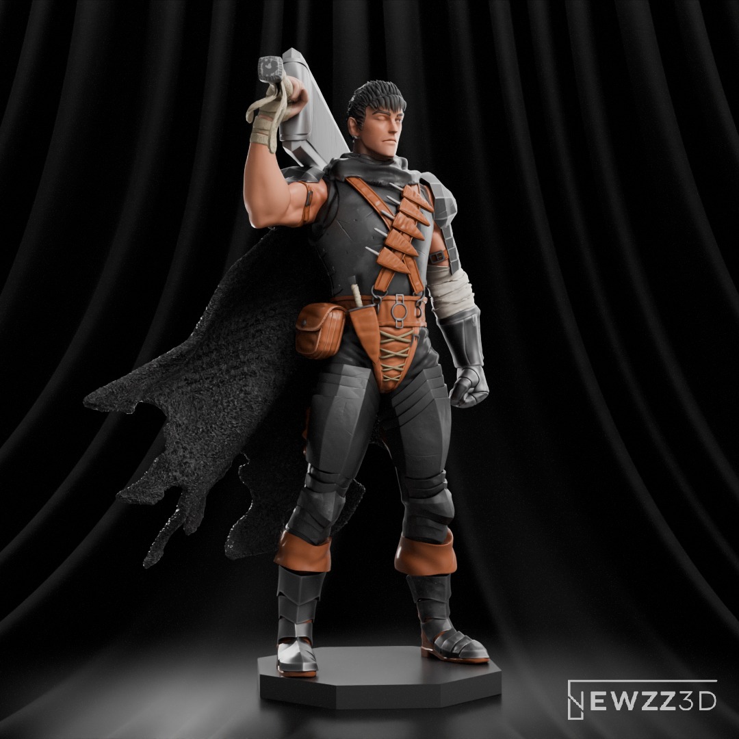 Guts - Berserk 3D print model_5