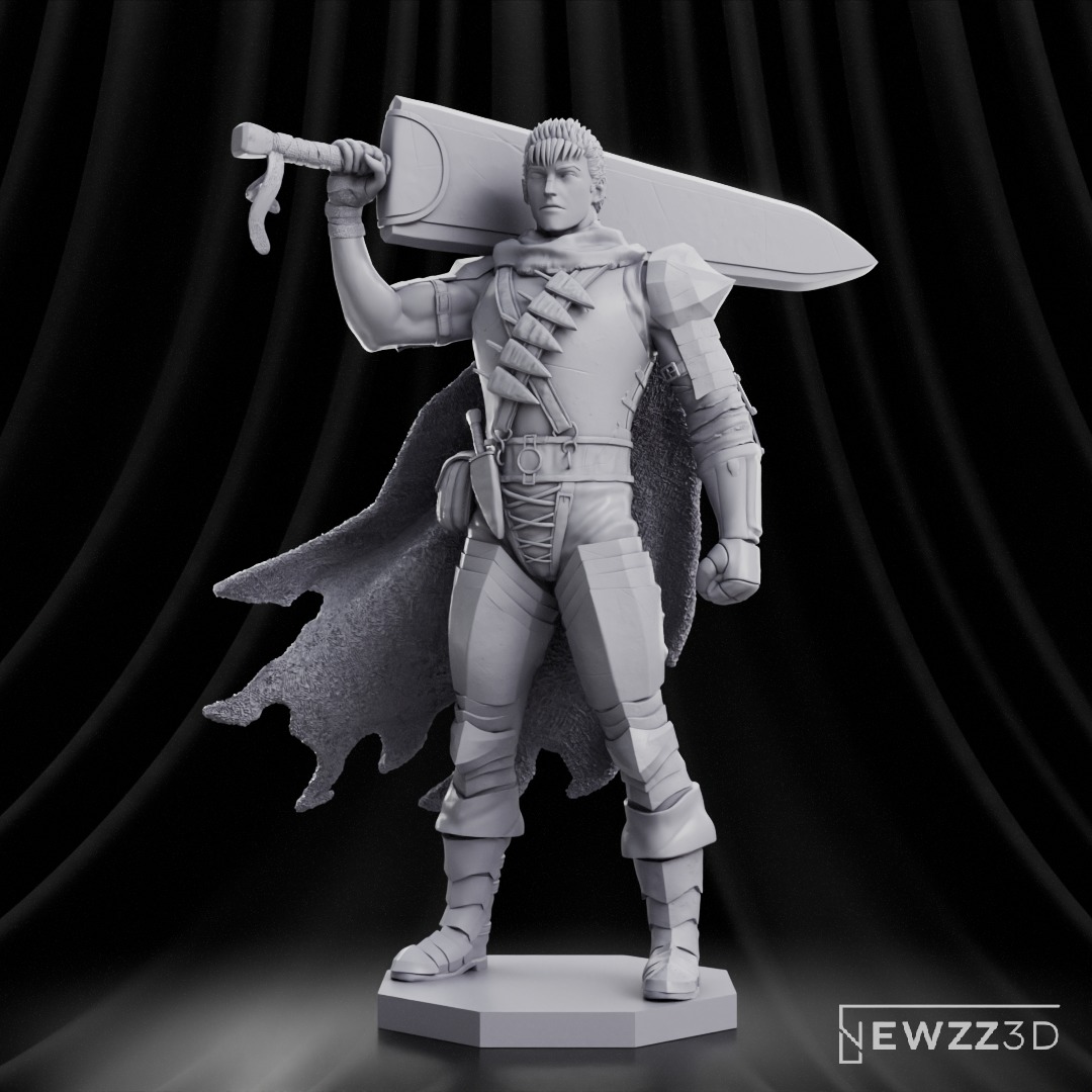 Guts - Berserk 3D print model_7