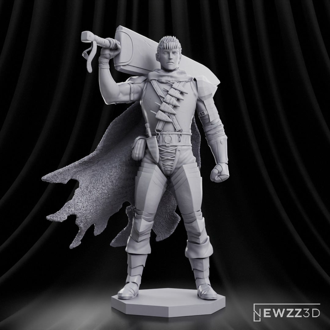 Guts - Berserk 3D print model_6