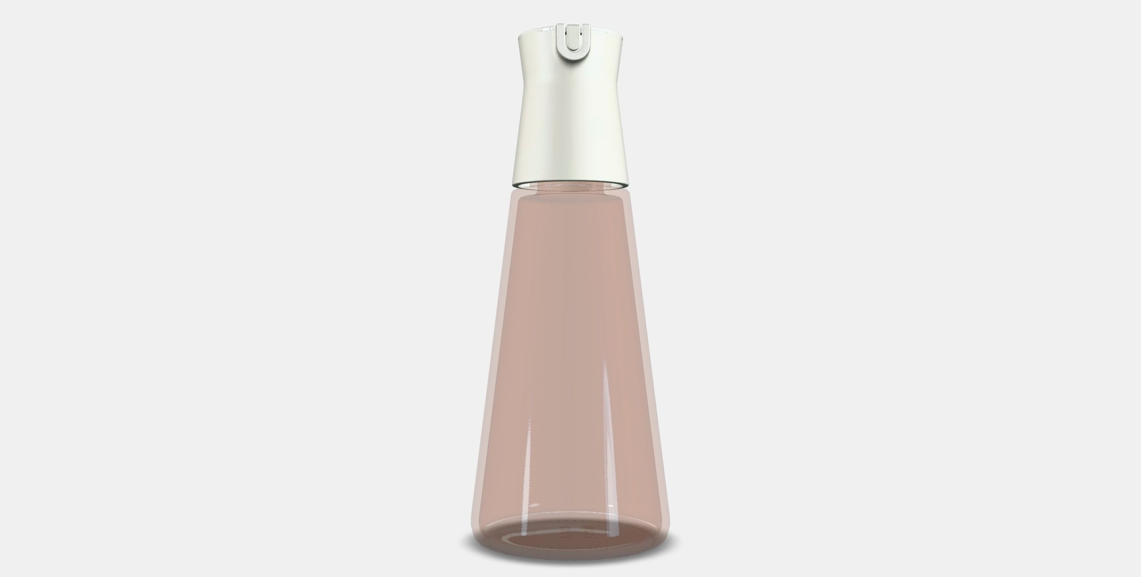 HALVTOM Bottle with pour spout Low-poly 3D model_14