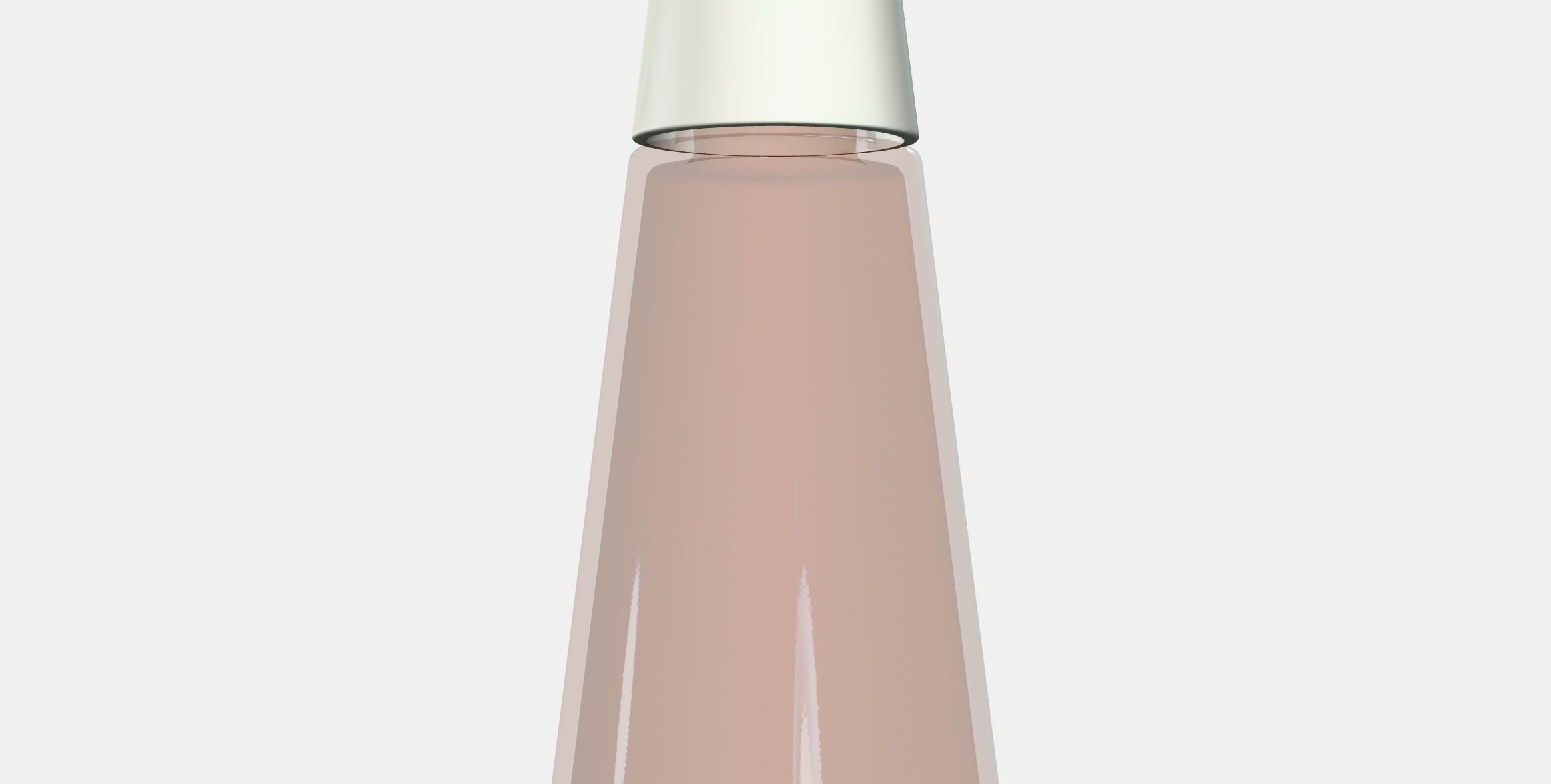 HALVTOM Bottle with pour spout Low-poly 3D model_5