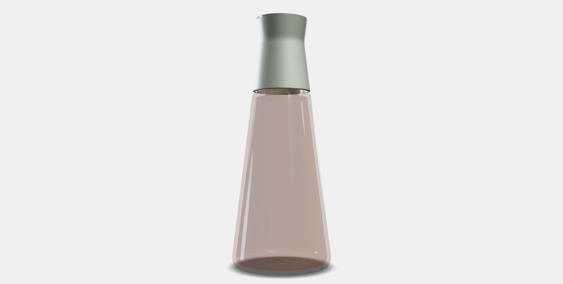 HALVTOM Bottle with pour spout Low-poly 3D model_2
