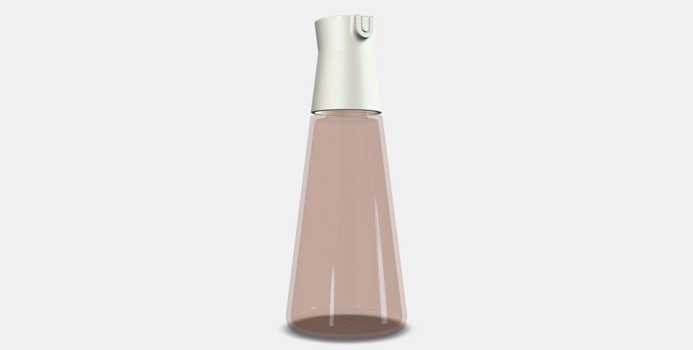 HALVTOM Bottle with pour spout Low-poly 3D model_16