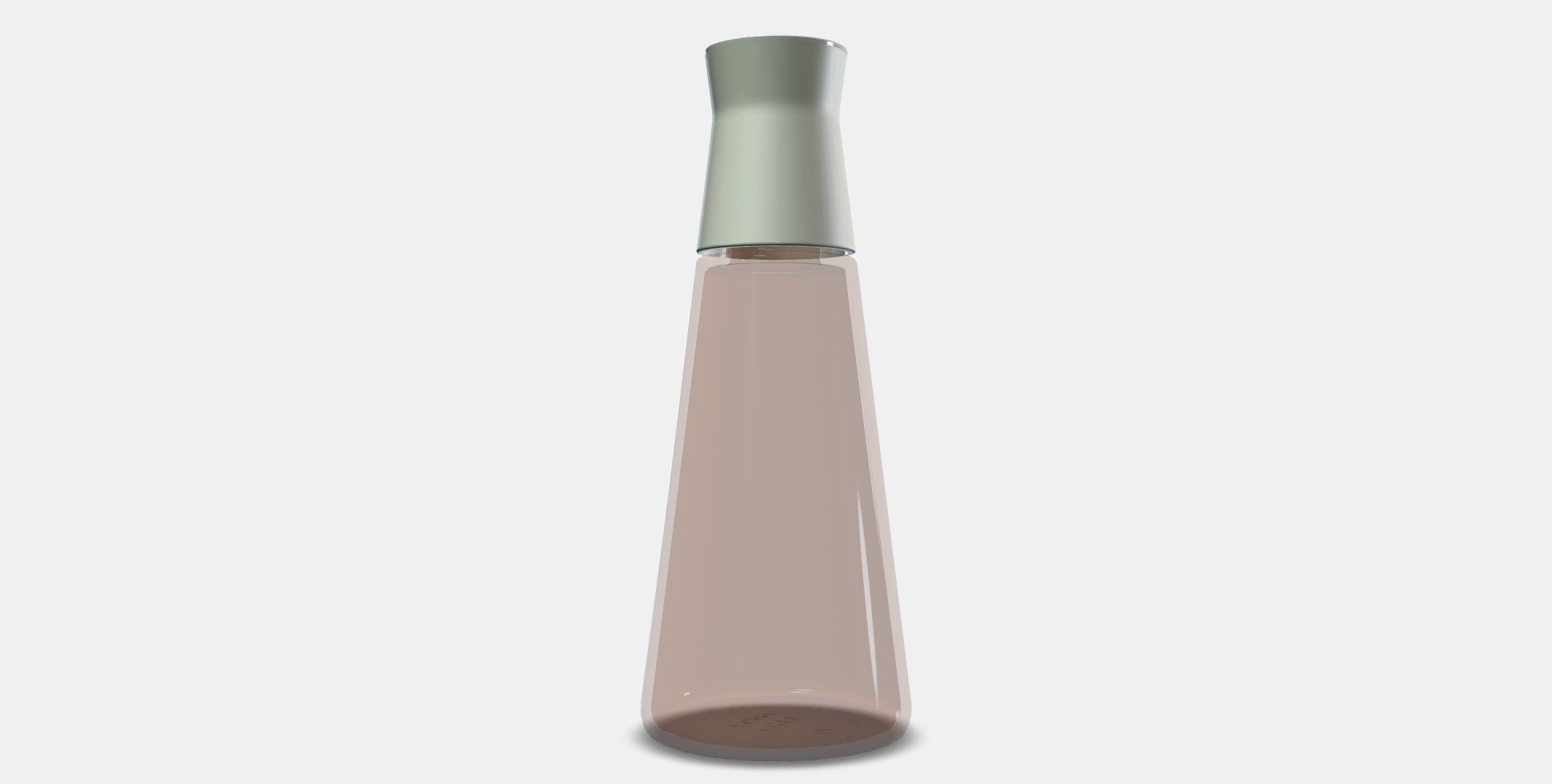 HALVTOM Bottle with pour spout Low-poly 3D model_12