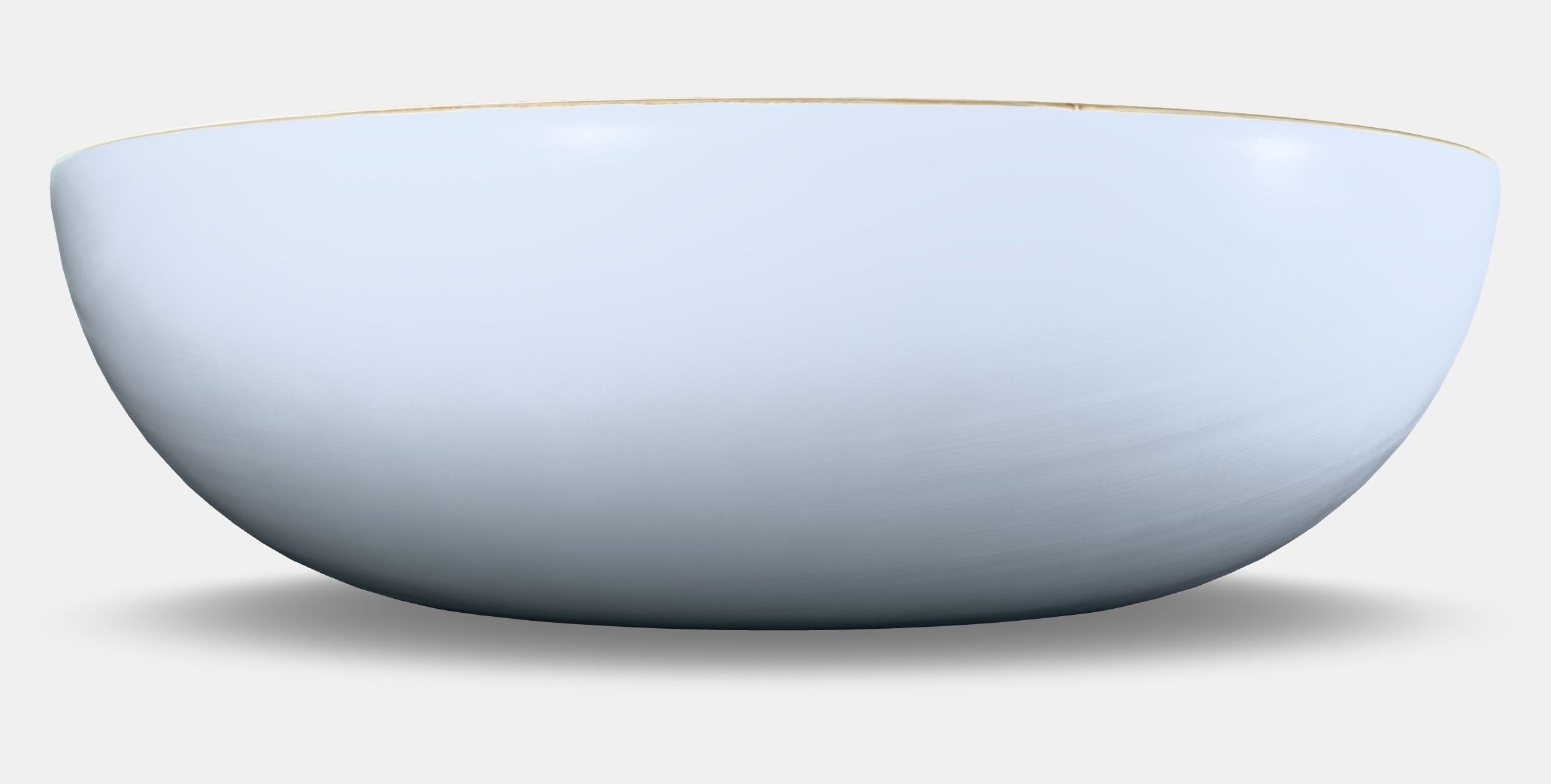 RUNDLIG Serving bowl Low-poly 3D model_3
