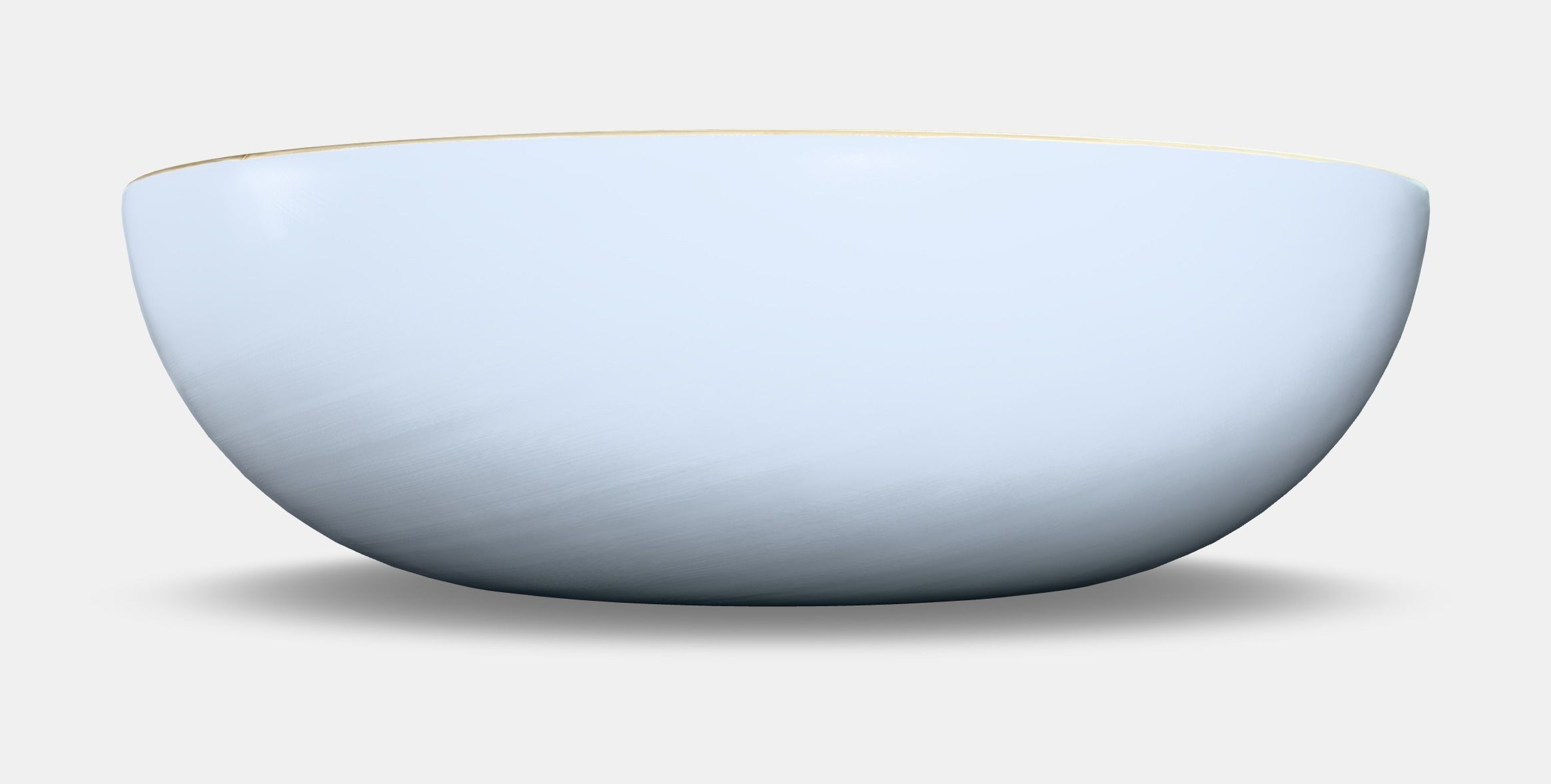 RUNDLIG Serving bowl Low-poly 3D model_6