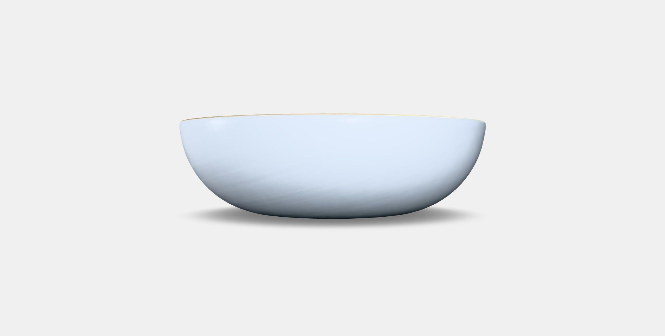 RUNDLIG Serving bowl Low-poly 3D model_4