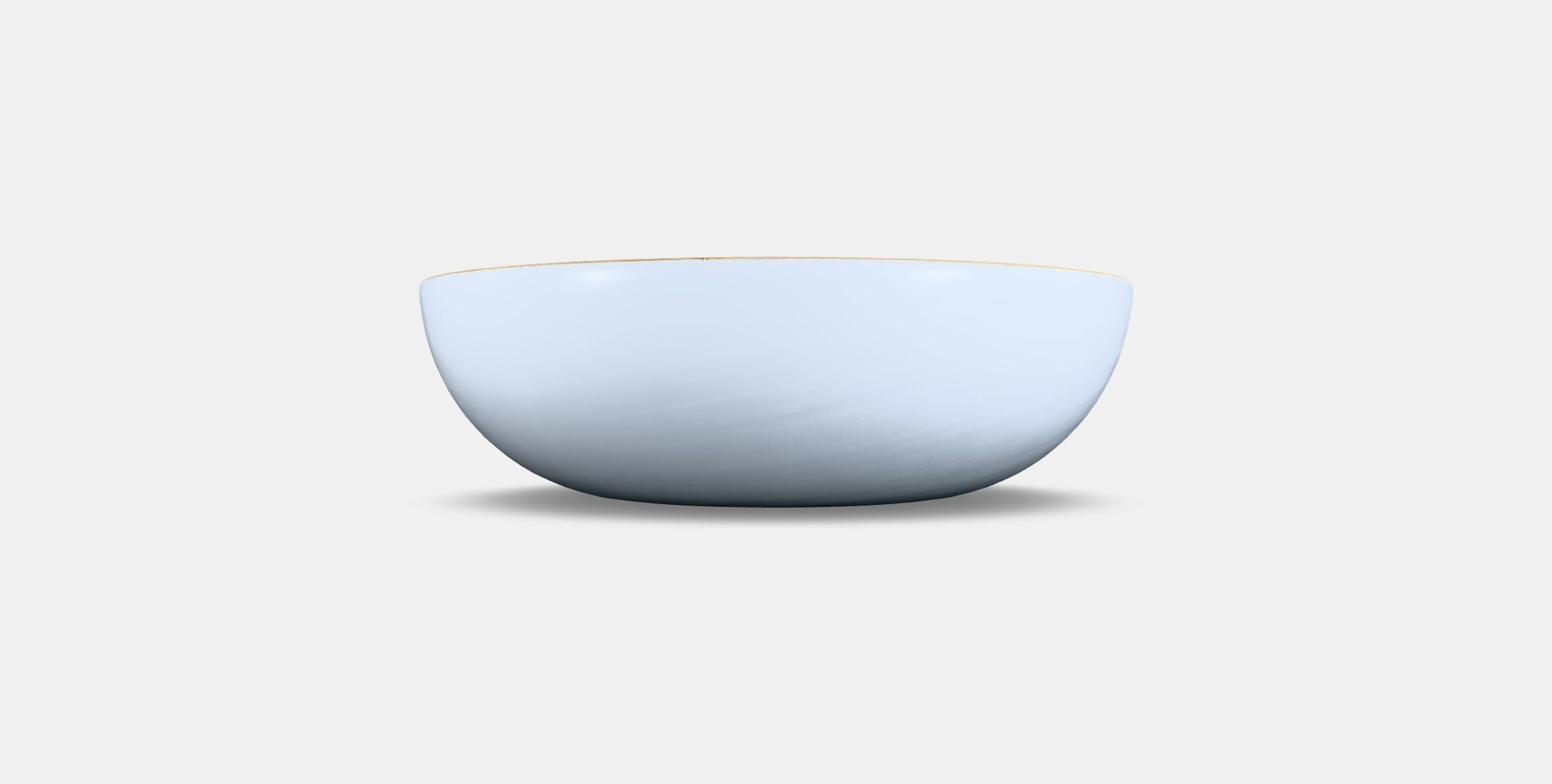 RUNDLIG Serving bowl Low-poly 3D model_11