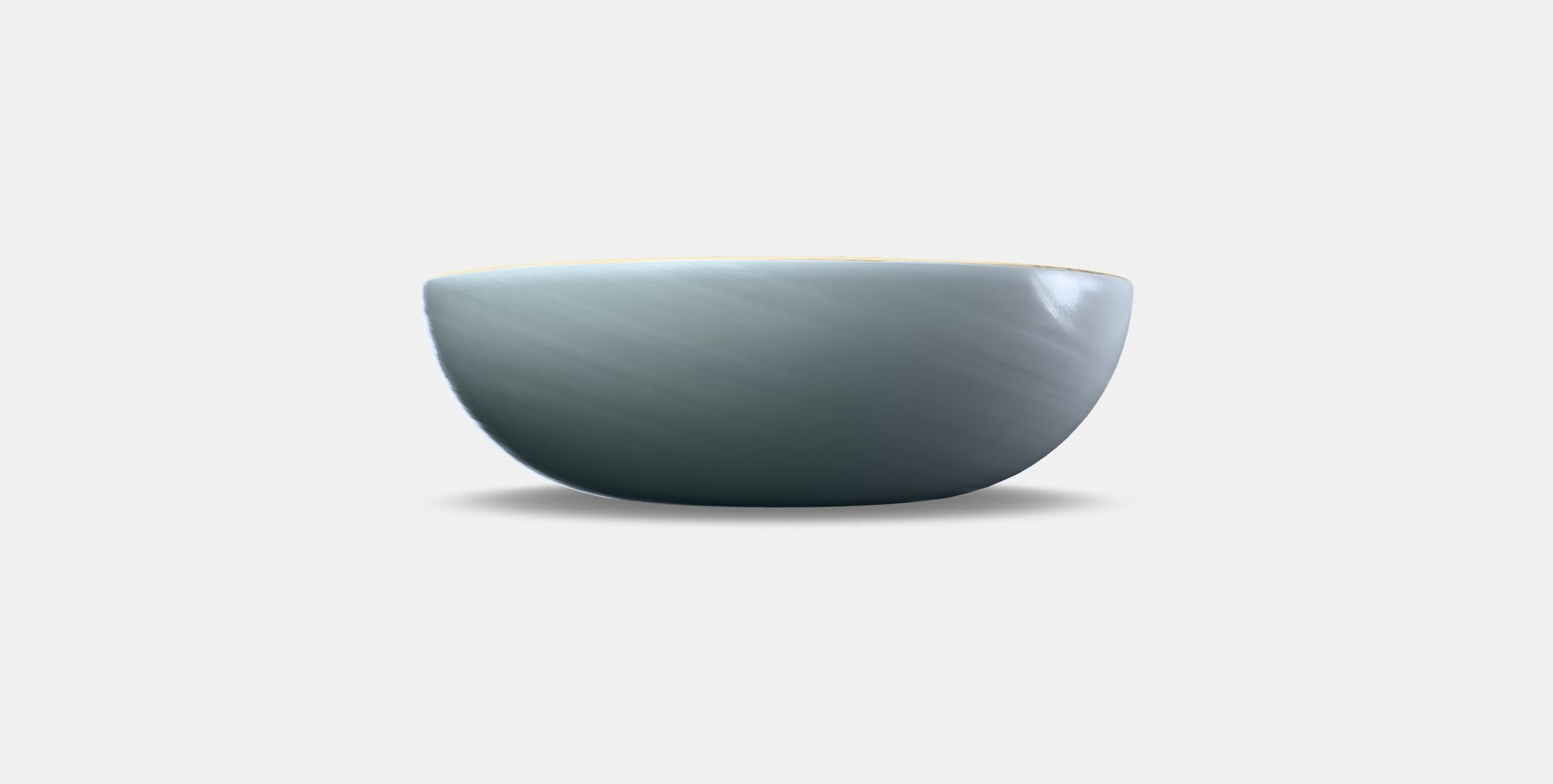 RUNDLIG Serving bowl Low-poly 3D model_9
