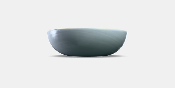 RUNDLIG Serving bowl Low-poly 3D model