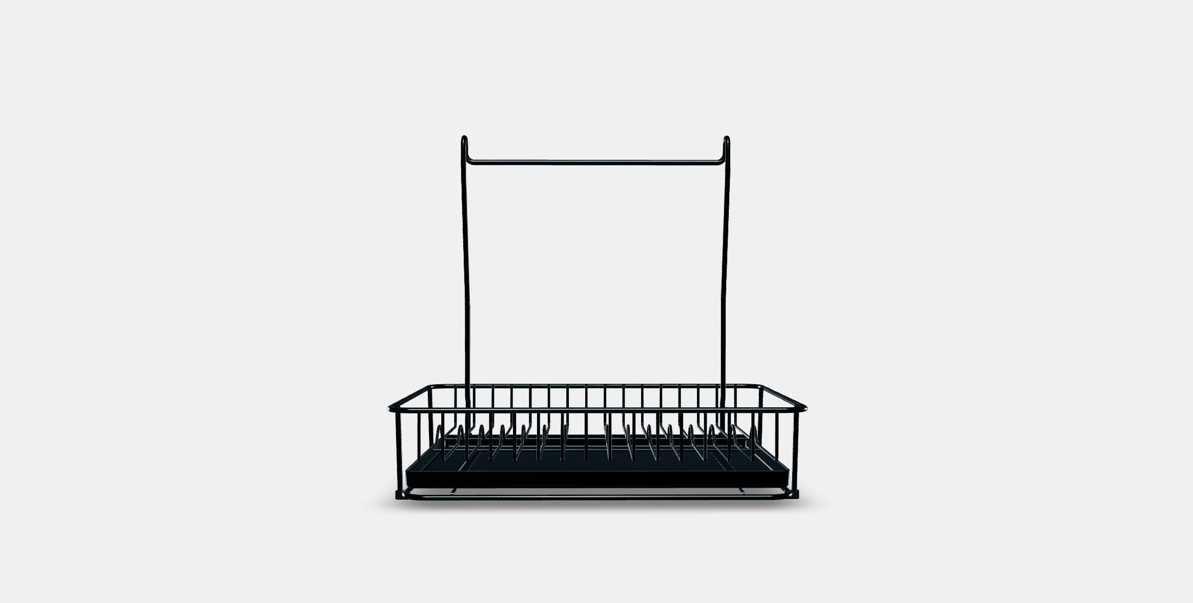 HULTARP Dish drainer Low-poly 3D model_10