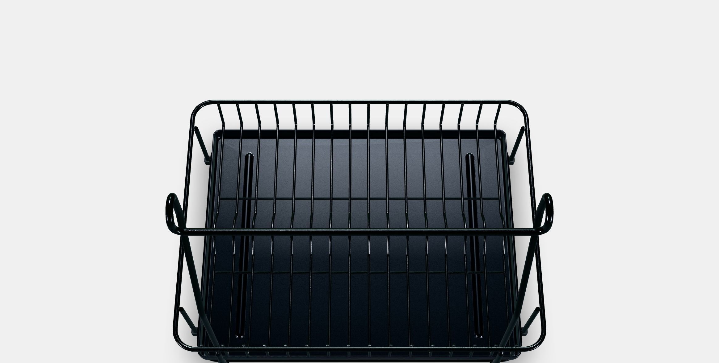 HULTARP Dish drainer Low-poly 3D model_8