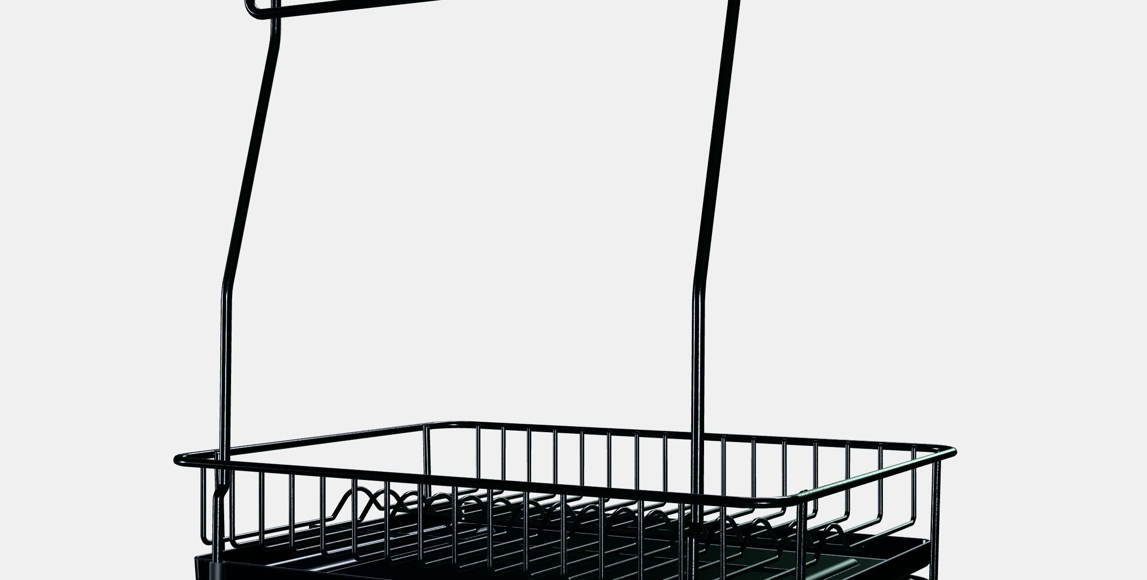 HULTARP Dish drainer Low-poly 3D model_4