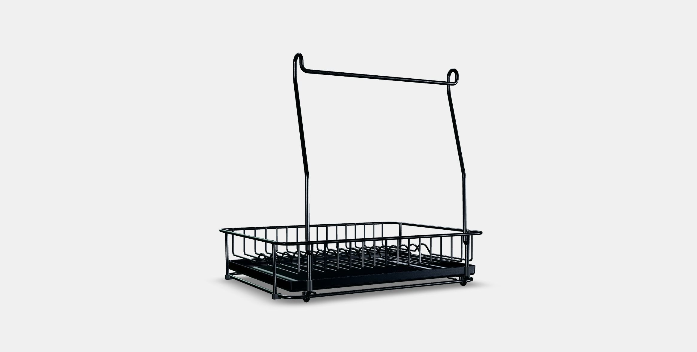 HULTARP Dish drainer Low-poly 3D model_16