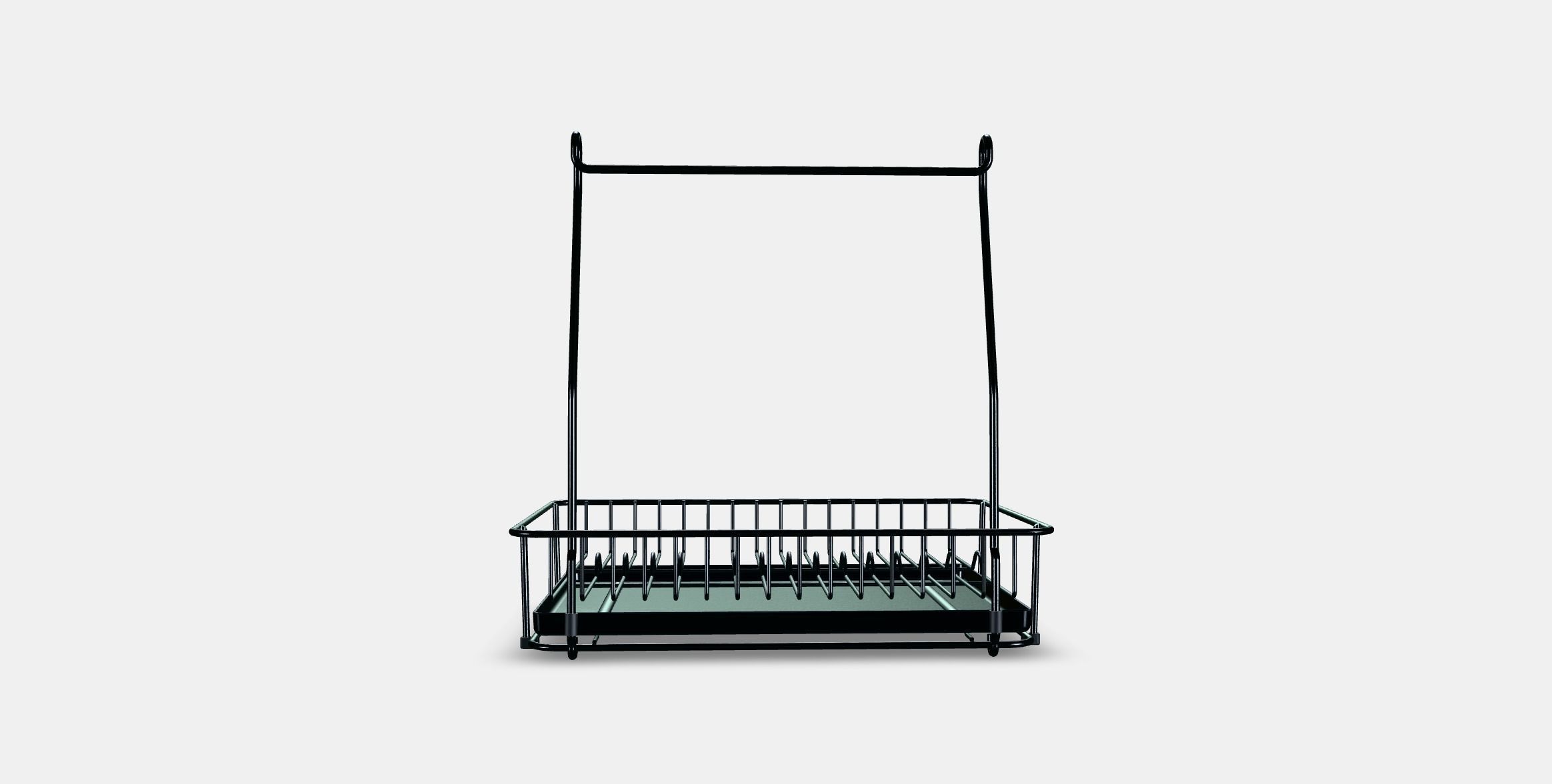 HULTARP Dish drainer Low-poly 3D model_14