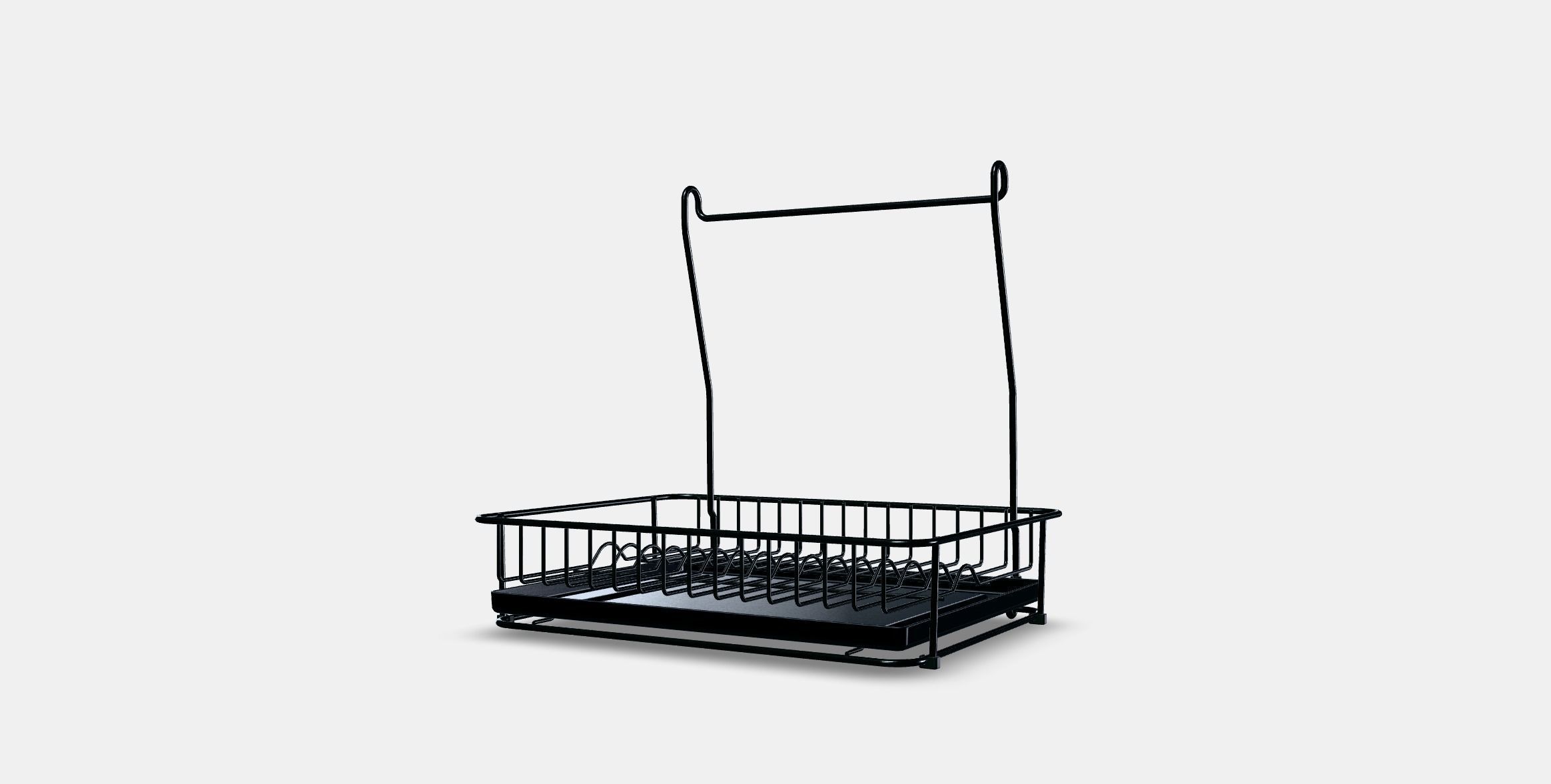 HULTARP Dish drainer Low-poly 3D model_12