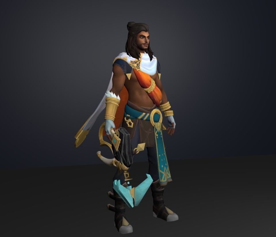 akshan 3D model_3