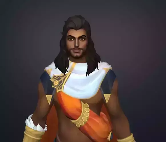 akshan 3D model