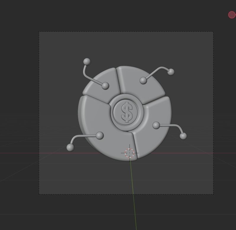 Investment 3d Illustration  Icon Pack 3D model_38