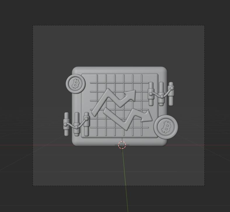 Investment 3d Illustration  Icon Pack 3D model_28