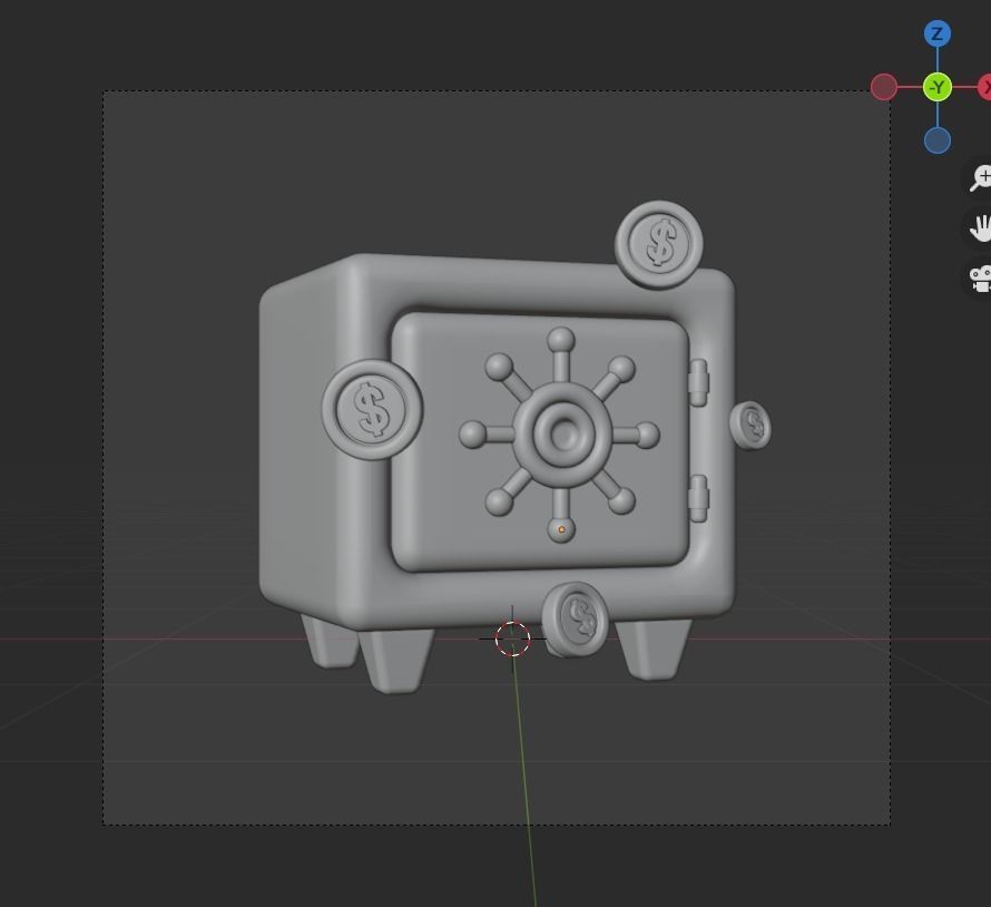 Investment 3d Illustration  Icon Pack 3D model_40