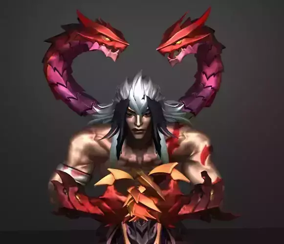 maskov skin star 3D model