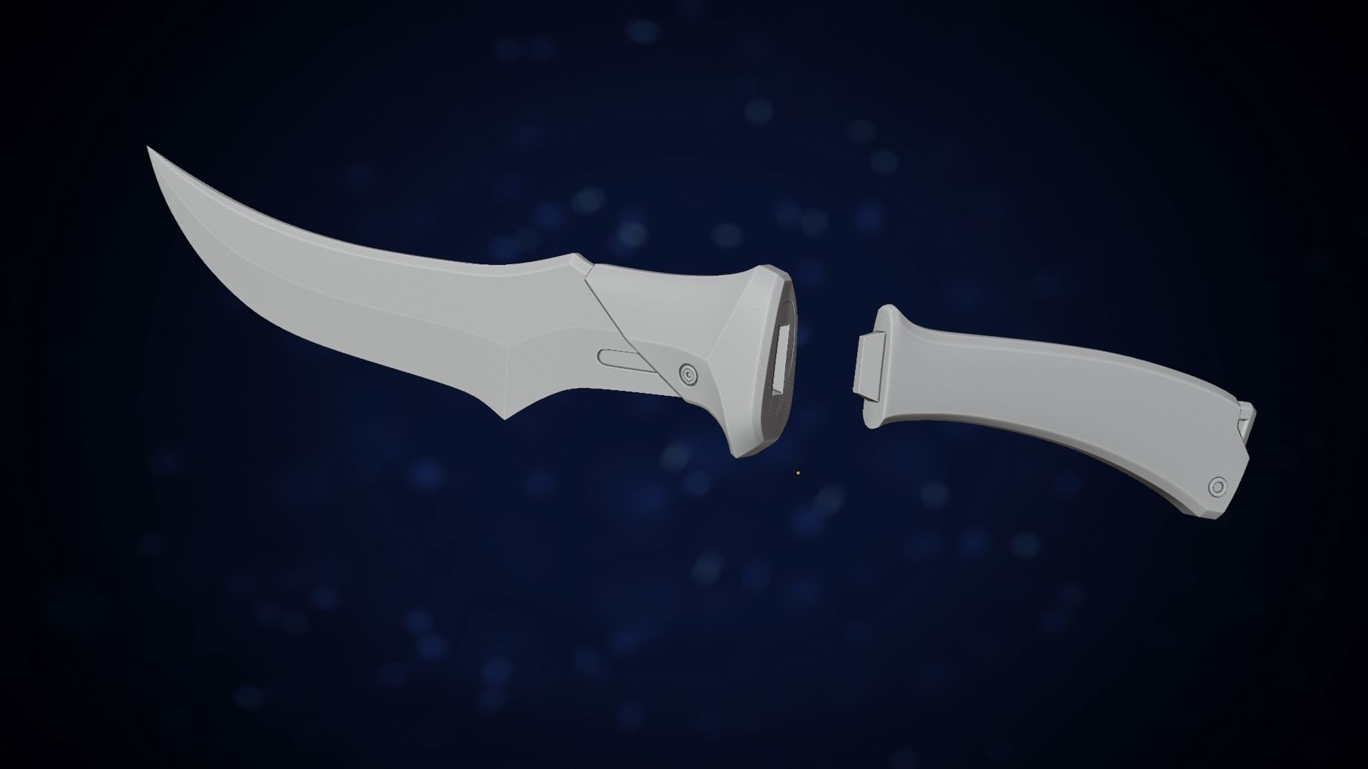 Mara Sov Dagger for Cosplay 3d printing 3D print model_2