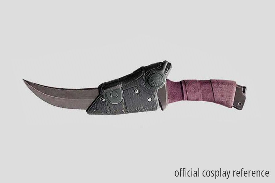 Mara Sov Dagger for Cosplay 3d printing 3D print model_4