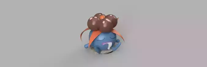 Pokemon 0044 Gloom 3D model