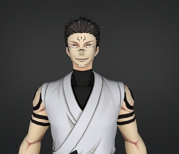 sukuna dl 3D model