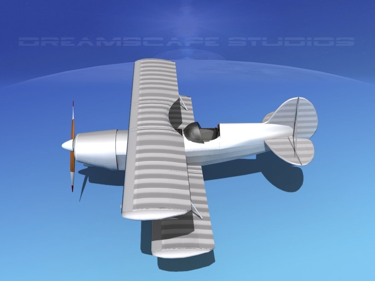 Acro Sport II Bare Metal 3D model_14